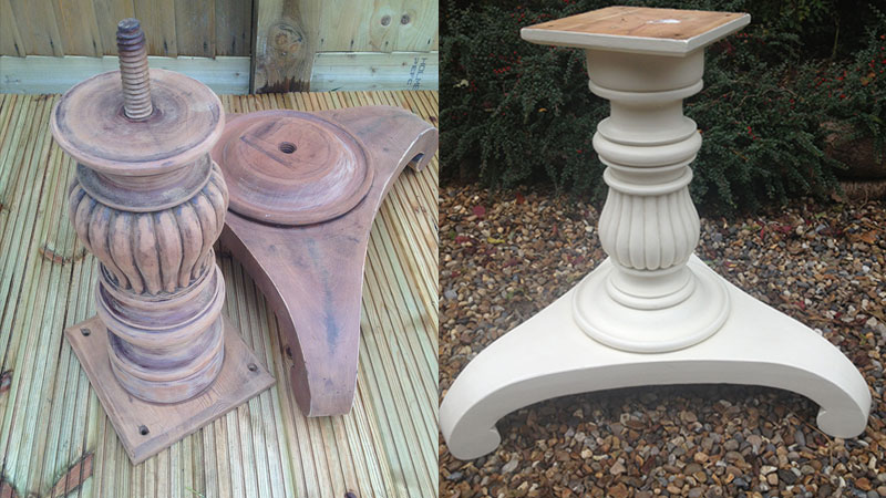 Expert hand-painted finish example